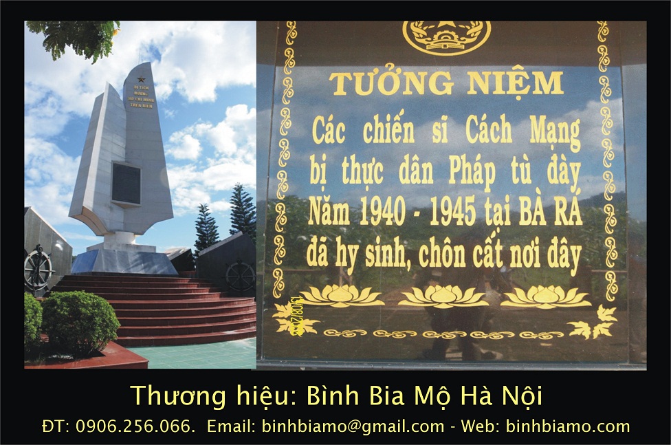 Bia tưởng niệm thời kì chống pháp