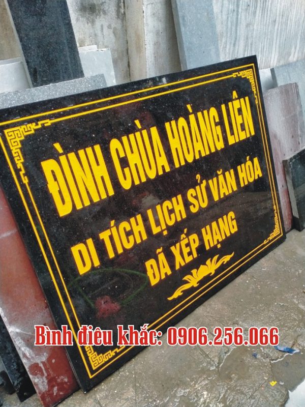 Khắc bia công đức đình đền đẹp tại binhbiamo.com