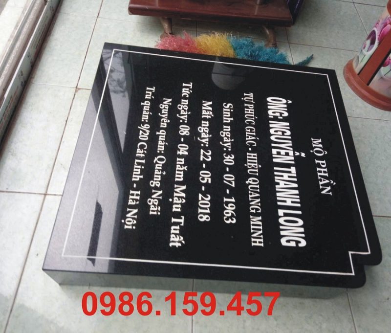 Khắc bia mộ đẹp