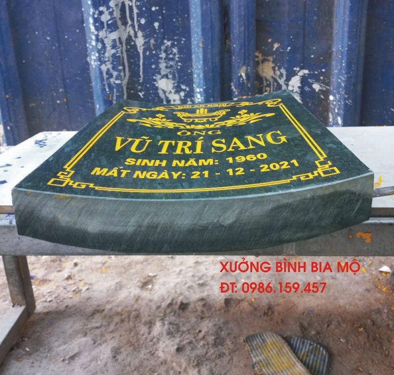 Khắc bia mộ giá rẻ tại xưởng ngõ 36 & 38 tả thanh oai, thanh trì, hà nội