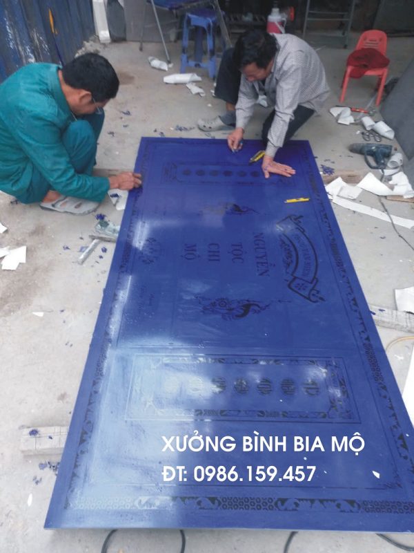 Khắc bia mộ giá rẻ tại xưởng ngõ 36 & 38 tả thanh oai, thanh trì, hà nội