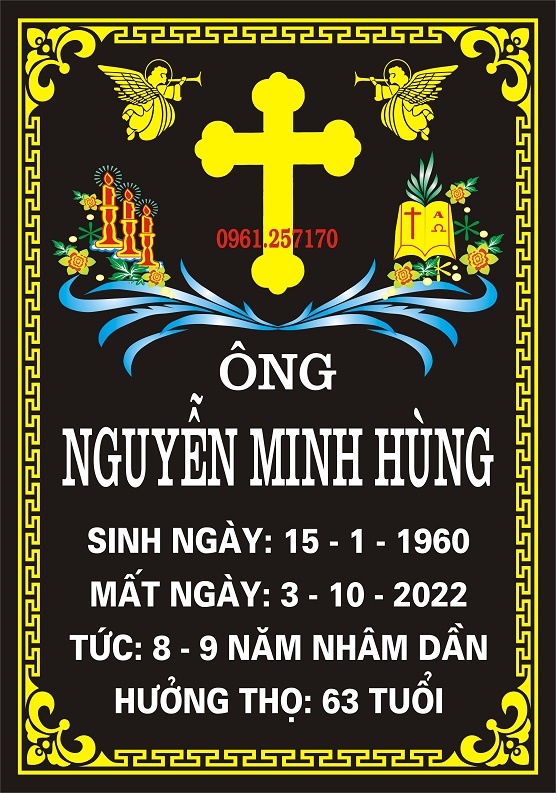 In bia mộ men sứ