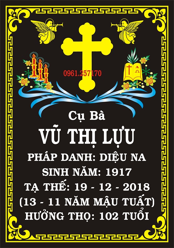 In bia mộ men sứ