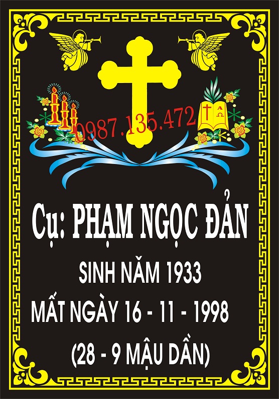 Bia men công giáo phổ biến