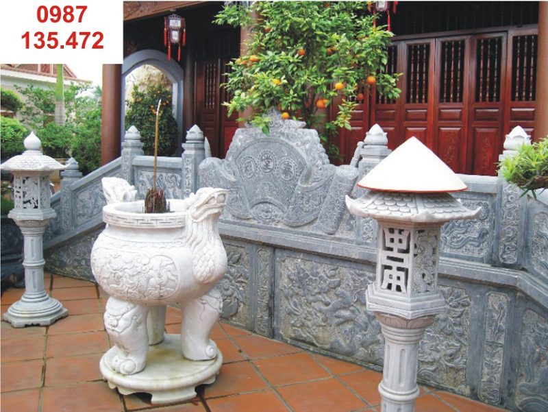 Giá bán lư hương đá ngoài trời