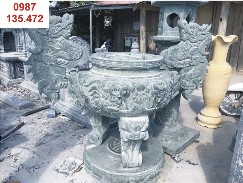 Giá bán lư hương đá ngoài trời