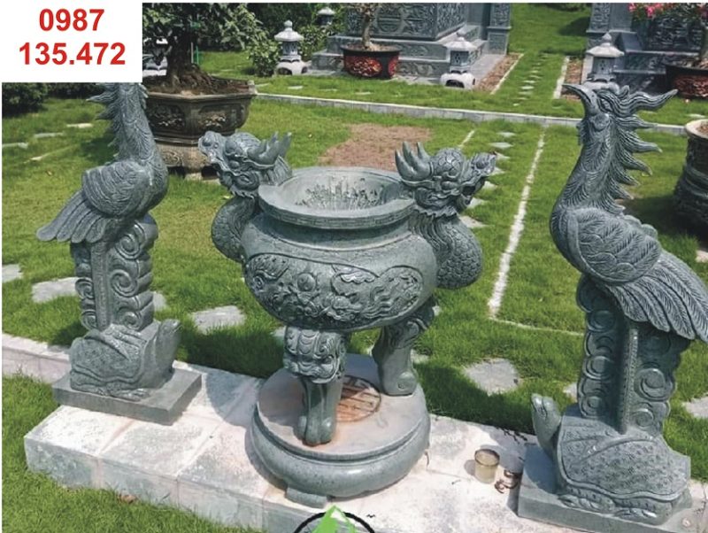 Giá bán lư hương đá ngoài trời