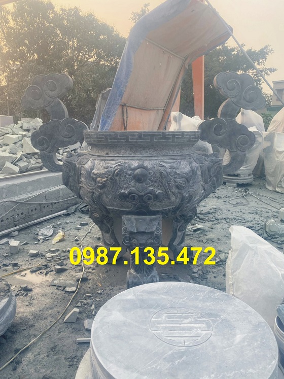 Báo giá lư hương đá khối