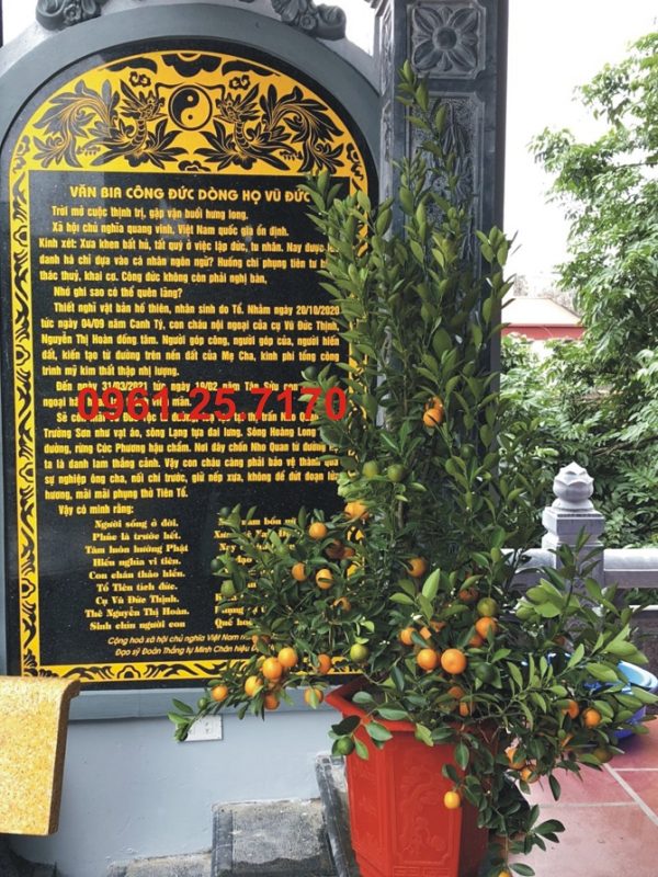 Khắc bia mộ tại xưởng ngõ 36 & 38 Tả thanh oai, thanh trì, hà nội